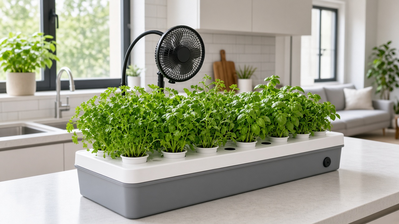 Potager d'intérieur : comment éviter odeurs et moisissures